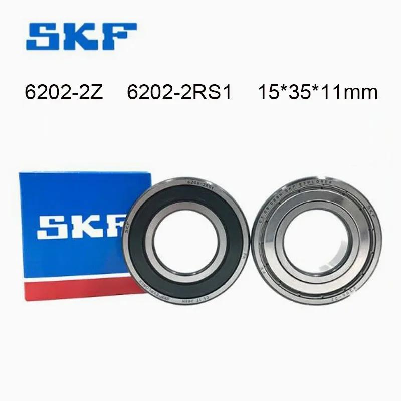 SKF    ABEC-9,  Ȩ,   , 5PCs, 6202-2Z, 6202-2RS1, 15*35*11mm, 6202 2RS1